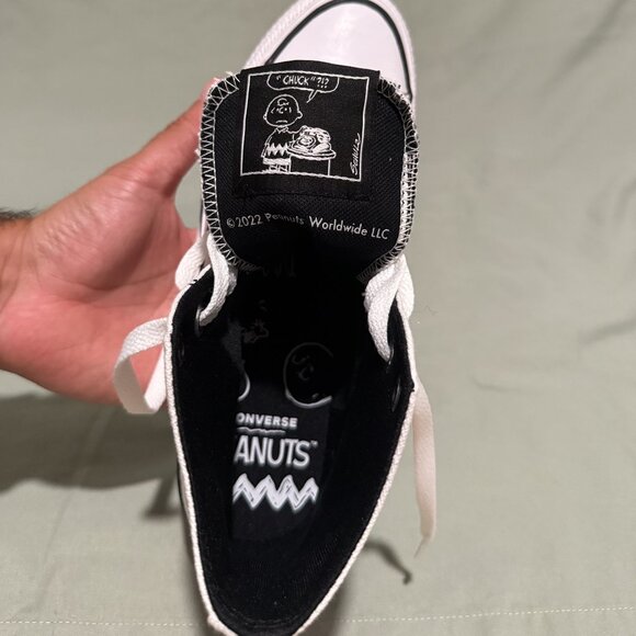 Converse X Peanut Chuck Taylor All Star Hi White sz 7 - Picture 8 of 10